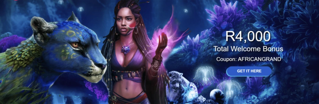 How to Claim African Grand Casino No Deposit Bonus R300